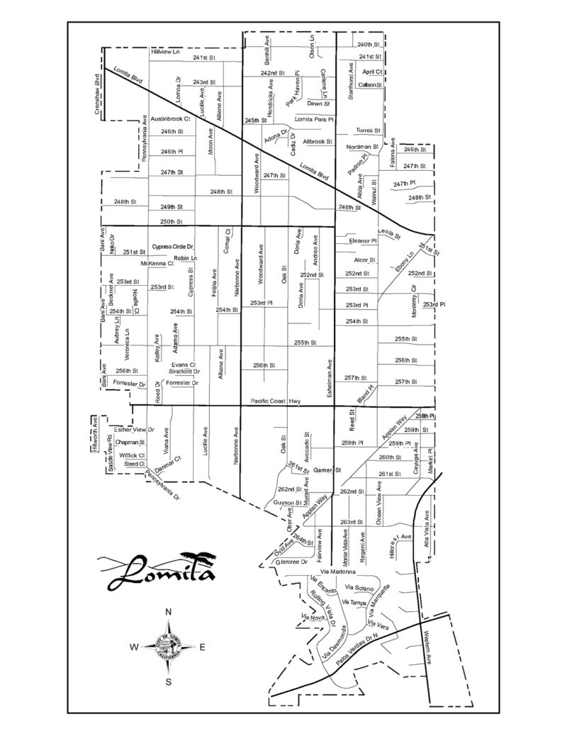 City Maps City of Lomita