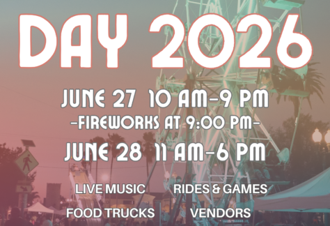 2026 Founders Day Flyer: June 26 from 10 a.m.- 9.m. and June 27 from 11 a.m.-6 p.m.